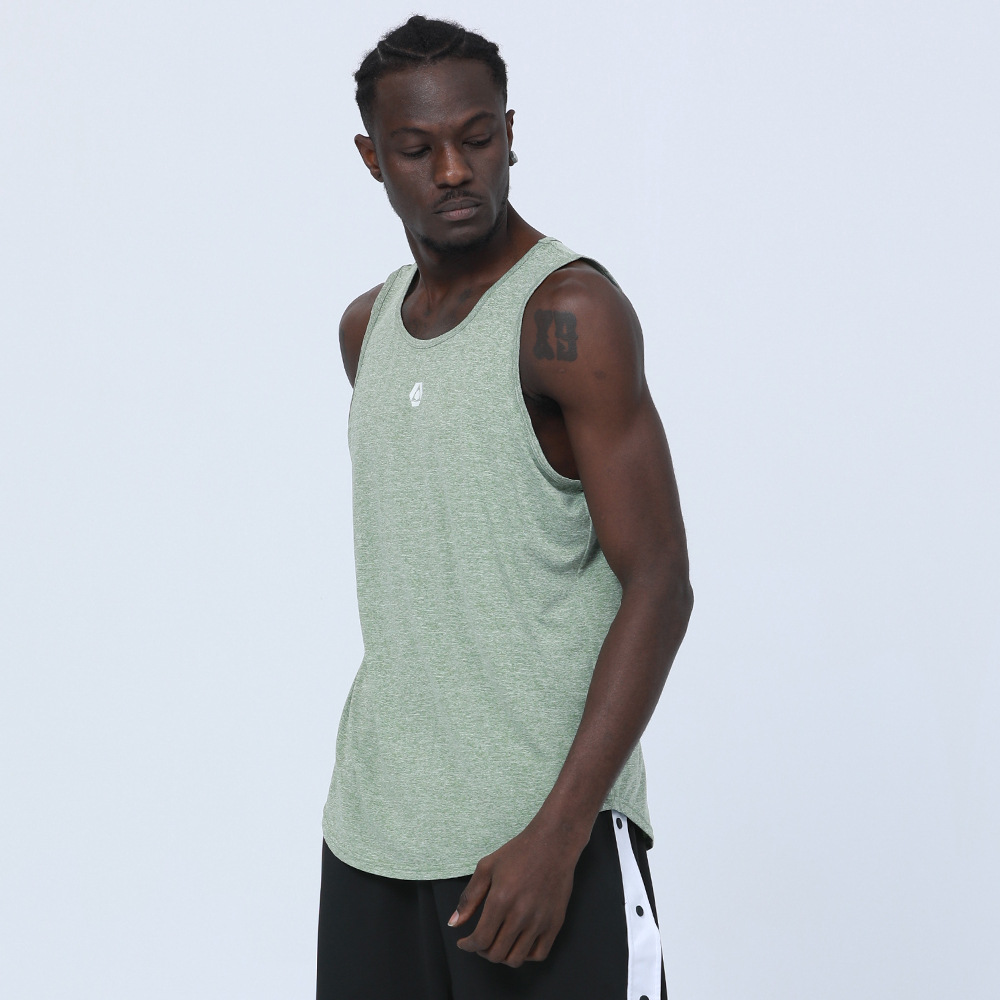 Men's Sleeveless Quick-Dry Shirt for Summer Running and Training